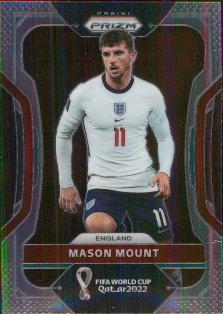 PANINI PRIZM Mason Mount マウント 直筆サイン Red Mason Mount 2023 Prizm Premier League #9 Manga /(SSP) Price